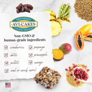 Fruit Delight Avi-Cakes ingredients