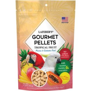 Macaw Tropical Fruit Gourmet Pellets